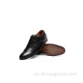 Zapato de top de cuero genuino elegante